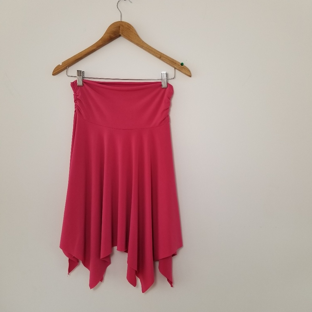 HOT Pink Ruffled Barbie Skirt Size M